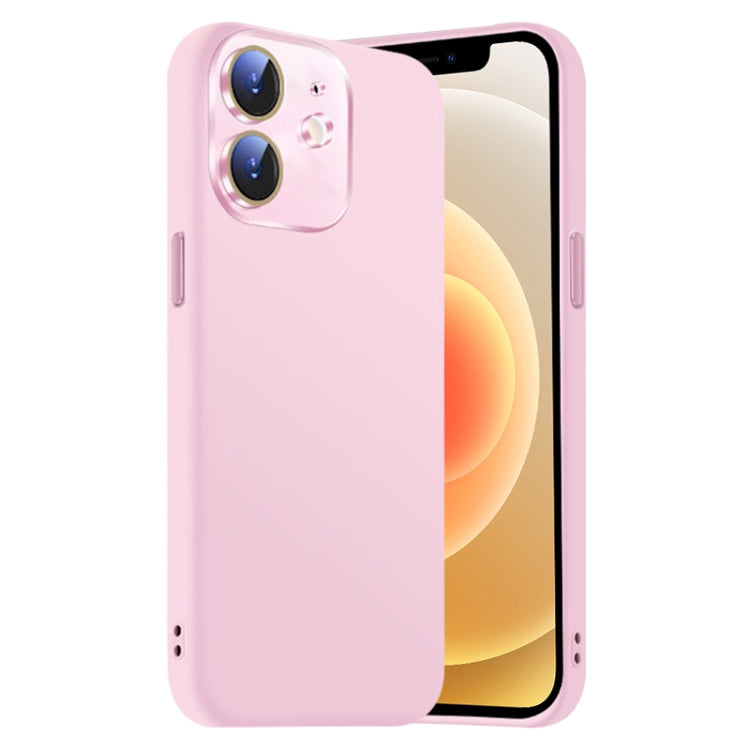 Nano Lens Cover Liquid Silicone Phone Case, For iPhone 13, For iPhone 12