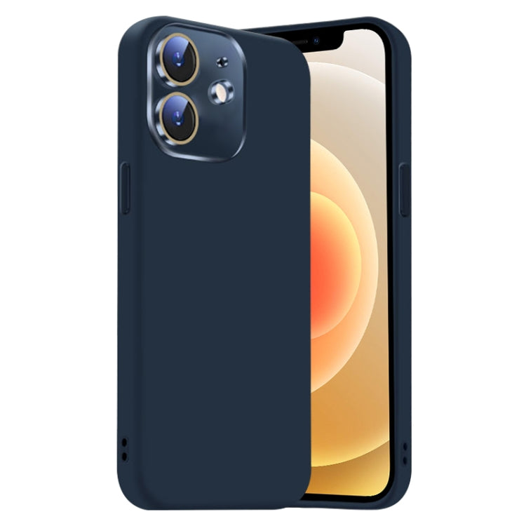 Nano Lens Cover Liquid Silicone Phone Case, For iPhone 13, For iPhone 12