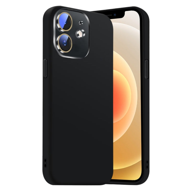 Nano Lens Cover Liquid Silicone Phone Case, For iPhone 13, For iPhone 12
