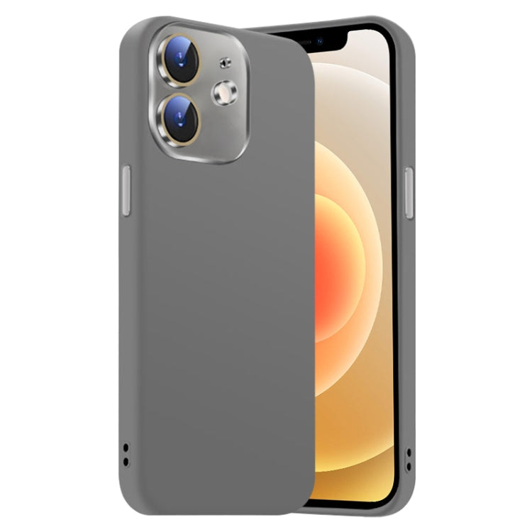 Nano Lens Cover Liquid Silicone Phone Case, For iPhone 13, For iPhone 12