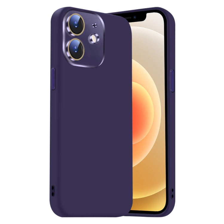 Nano Lens Cover Liquid Silicone Phone Case, For iPhone 13, For iPhone 12