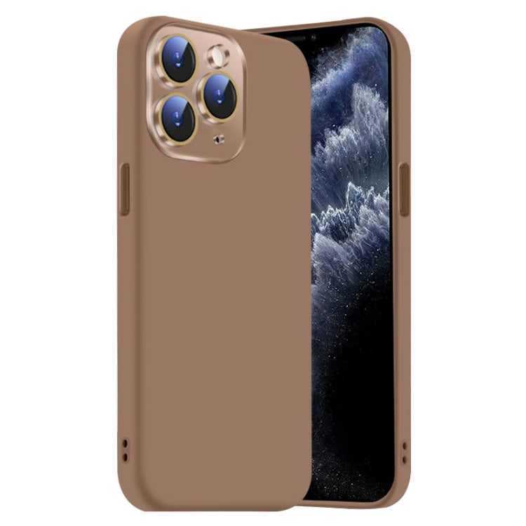 Nano Lens Cover Liquid Silicone Phone Case, For iPhone 11 Pro Max, For iPhone 11