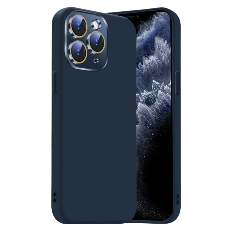 Nano Lens Cover Liquid Silicone Phone Case, For iPhone 11 Pro