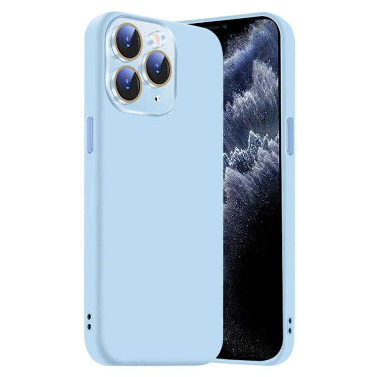 Nano Lens Cover Liquid Silicone Phone Case, For iPhone 11 Pro