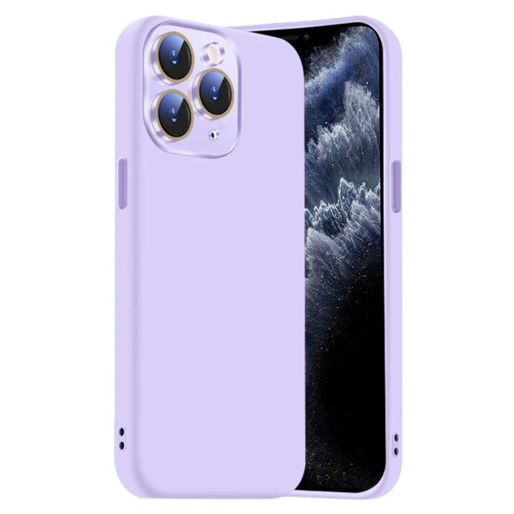 Nano Lens Cover Liquid Silicone Phone Case, For iPhone 11 Pro