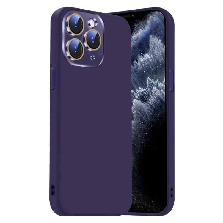Nano Lens Cover Liquid Silicone Phone Case, For iPhone 11 Pro