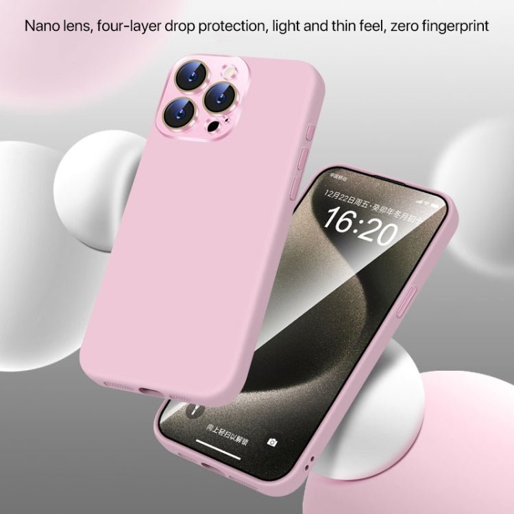 Nano Lens Cover Liquid Silicone Phone Case, For iPhone 14 Plus, For iPhone 14