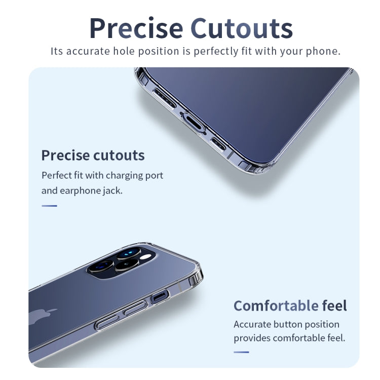 Rock Early Series Transparent TPU Shockproof Protective Case, For iPhone 12 mini, For iPhone 12 / 12 Pro, For iPhone 12 Pro Max