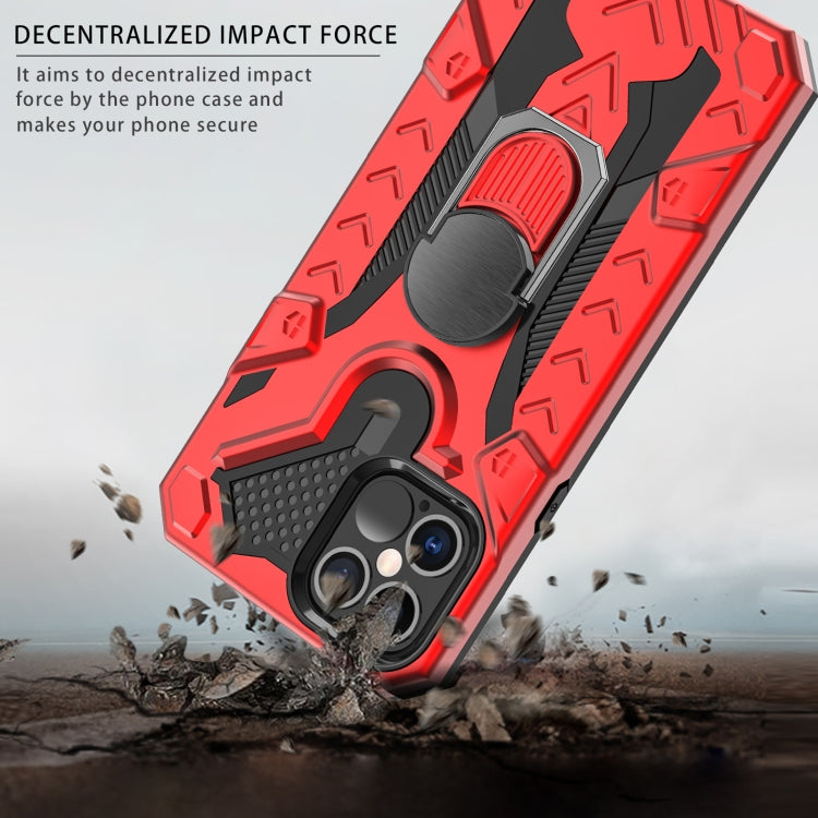 Iron Knight Series 2 in 1 PC + TPU Phone Case with Ring Holder