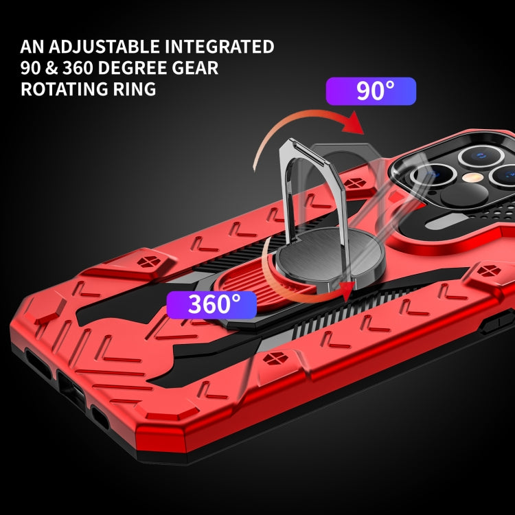 Iron Knight Series 2 in 1 PC + TPU Phone Case with Ring Holder