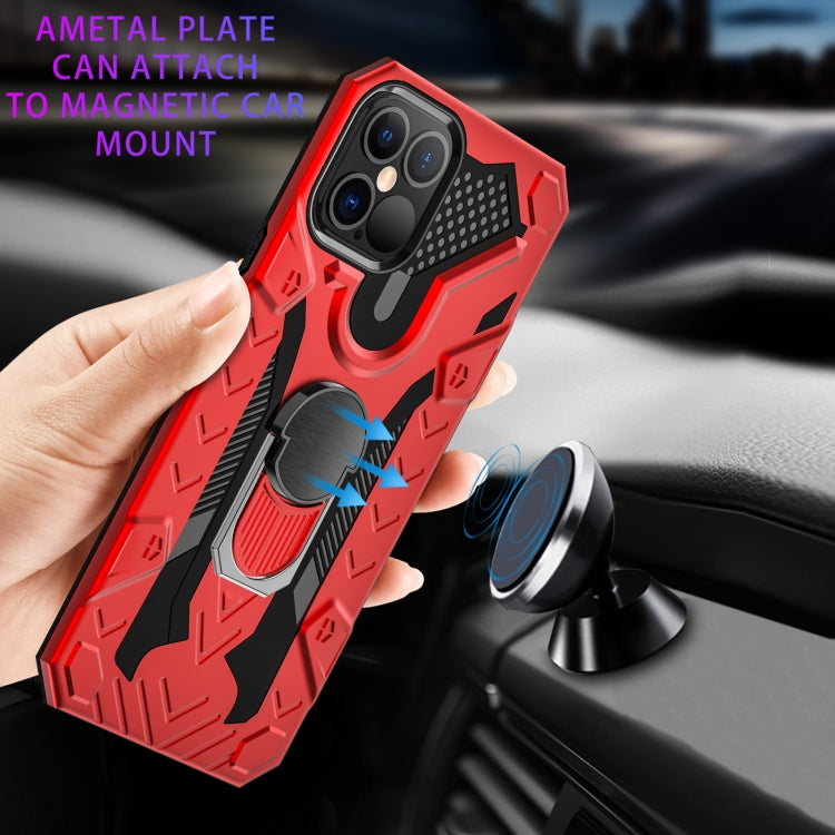 Iron Knight Series 2 in 1 PC + TPU Phone Case with Ring Holder