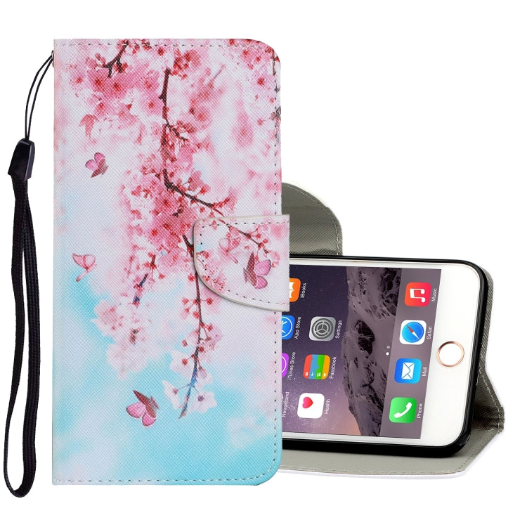 Coloured Drawing Pattern Horizontal Flip PU Leather Case with Holder & Card Slots & Wallet & Lanyard, For iPhone 6 Plus & 6s Plus