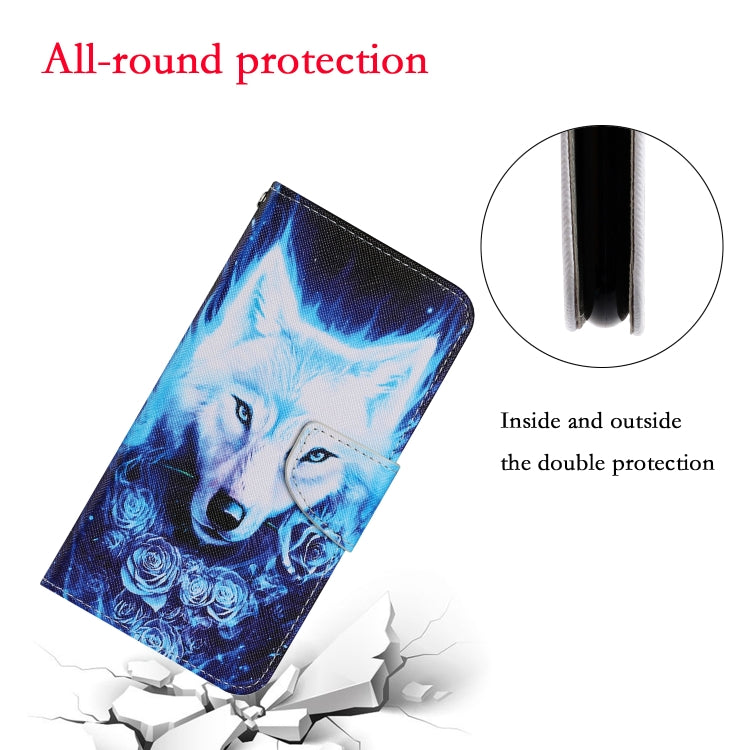 Coloured Drawing Pattern Horizontal Flip PU Leather Case with Holder & Card Slots & Wallet & Lanyard, For iPhone 11