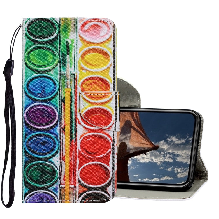 Coloured Drawing Pattern Horizontal Flip PU Leather Case with Holder & Card Slots & Wallet & Lanyard, For iPhone X / XS