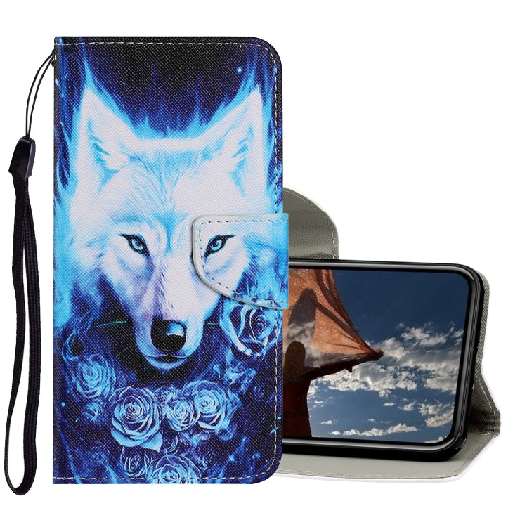 Coloured Drawing Pattern Horizontal Flip PU Leather Case with Holder & Card Slots & Wallet & Lanyard, For iPhone XR