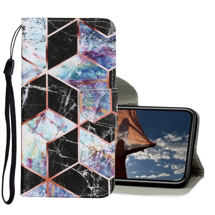 Coloured Drawing Pattern Horizontal Flip PU Leather Case with Holder & Card Slots & Wallet & Lanyard, For iPhone XR