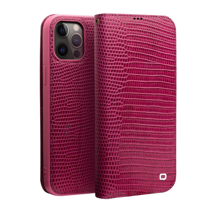 QIALINO Crocodile Texture Horizontal Flip Leather Case with Card Slots & Wallet, For iPhone 12 mini, For iPhone 12 / 12 Pro, For iPhone 12 Pro Max