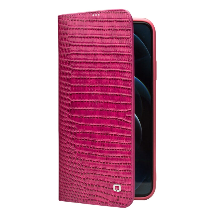 QIALINO Crocodile Texture Horizontal Flip Leather Case with Card Slots & Wallet, For iPhone 12 mini, For iPhone 12 / 12 Pro, For iPhone 12 Pro Max