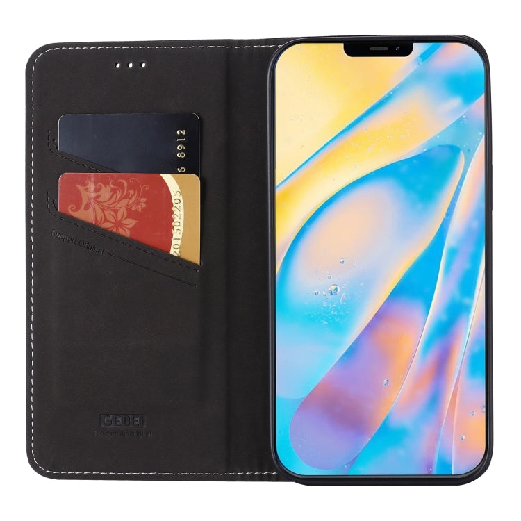GEBEI PU+TPU Horizontal Flip Protective Case with Holder & Card Slots