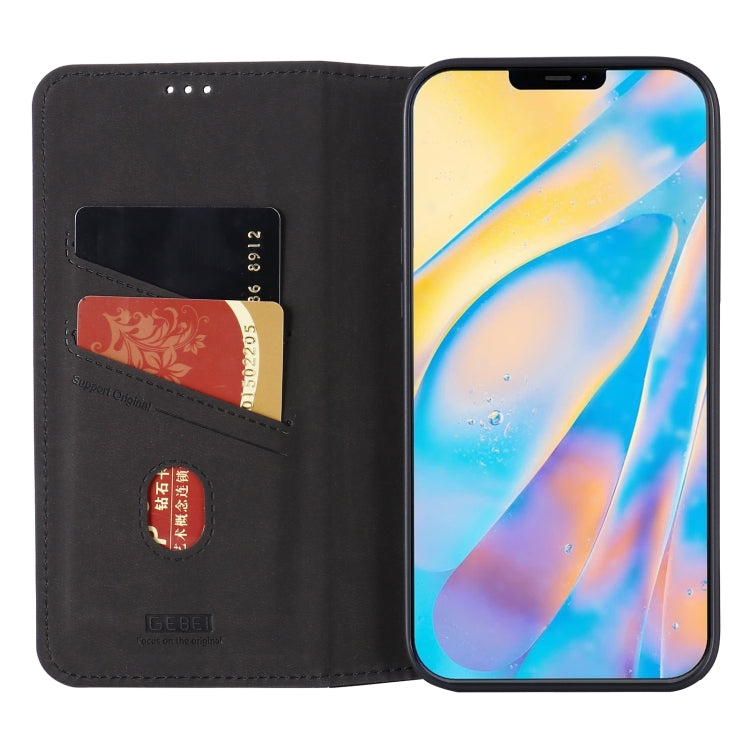 GEBEI PU+TPU Horizontal Flip Protective Case with Holder & Card Slots, For iPhone 12 mini, For iPhone 12 / 12 Pro, For iPhone 12 Pro Max