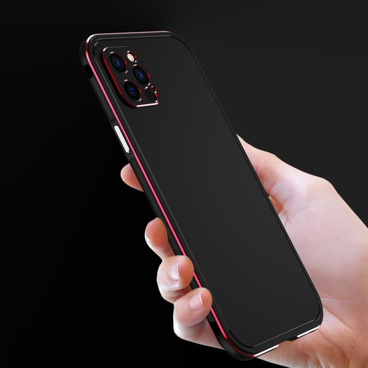 Aurora Series Lens Protector + Metal Frame Protective Case, For iPhone 12 mini, For iPhone 12