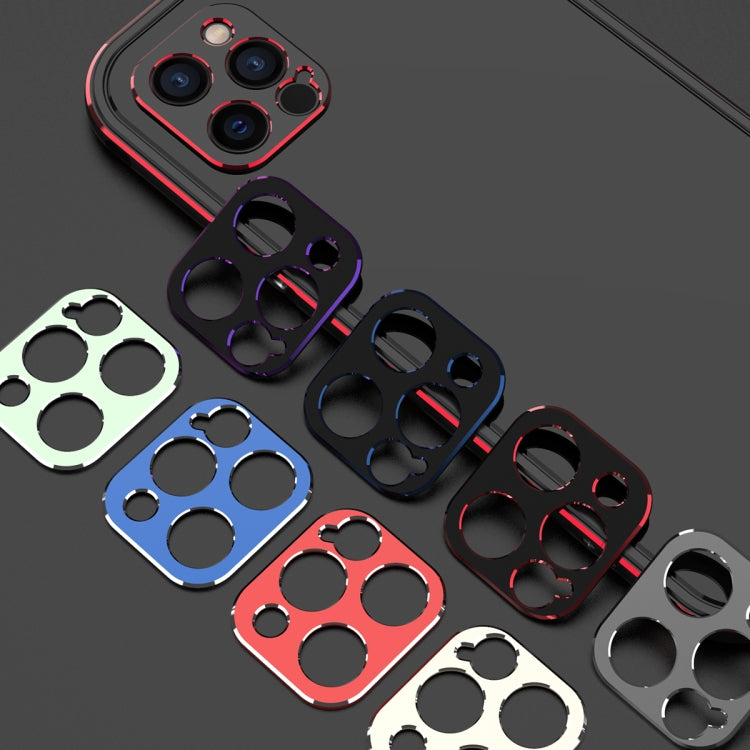 Aurora Series Lens Protector + Metal Frame Protective Case, For iPhone 12 mini, For iPhone 12