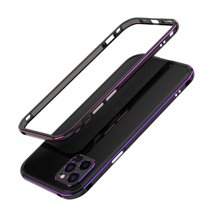 Aurora Series Lens Protector + Metal Frame Protective Case, For iPhone 12 mini, For iPhone 12