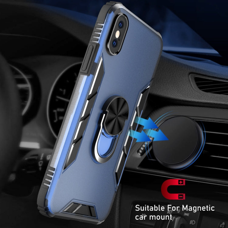 Magnetic Frosted PC + Matte TPU Shockproof Case with Ring Holder, For iPhone XS Max, For iPhone XR, For Samsung Galaxy Note20, For Samsung Galaxy Note20 Ultra