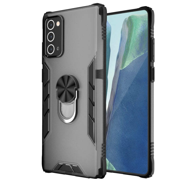 Magnetic Frosted PC + Matte TPU Shockproof Case with Ring Holder, For iPhone XS Max, For iPhone XR, For Samsung Galaxy Note20, For Samsung Galaxy Note20 Ultra
