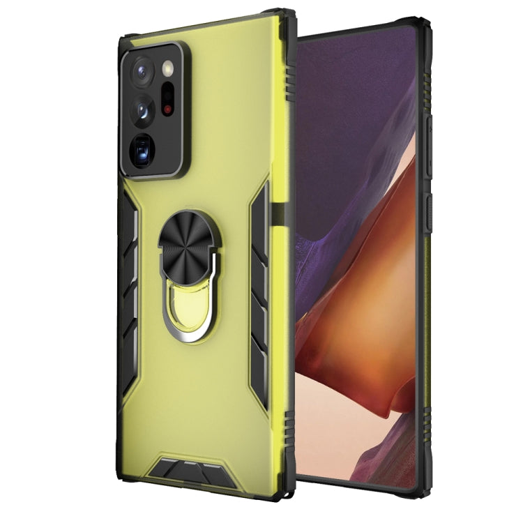 Magnetic Frosted PC + Matte TPU Shockproof Case with Ring Holder, For iPhone XS Max, For iPhone XR, For Samsung Galaxy Note20, For Samsung Galaxy Note20 Ultra