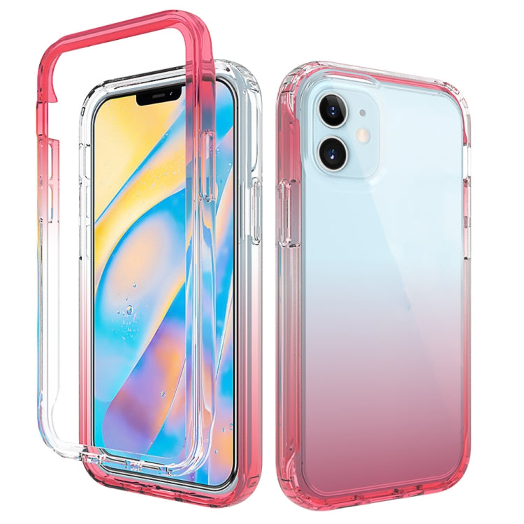 Shockproof High Transparency Two-color Gradual Change PC+TPU Candy Colors Protective Case, For iPhone 12 mini, For iPhone 12 / 12 Pro, For iPhone 12 Pro Max