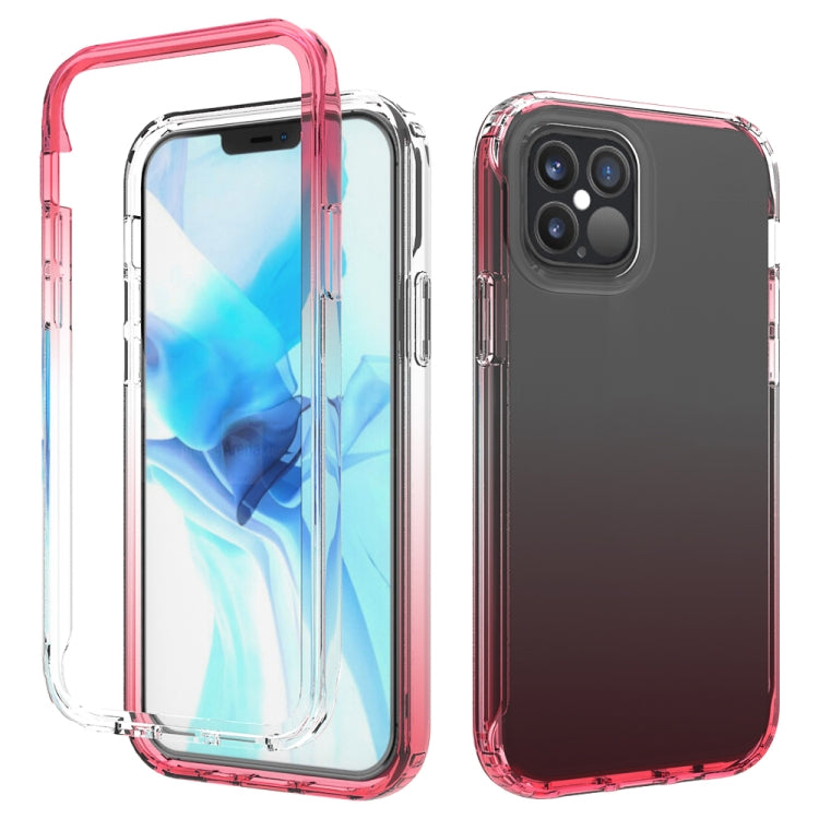 Shockproof High Transparency Two-color Gradual Change PC+TPU Candy Colors Protective Case, For iPhone 12 mini, For iPhone 12 / 12 Pro, For iPhone 12 Pro Max