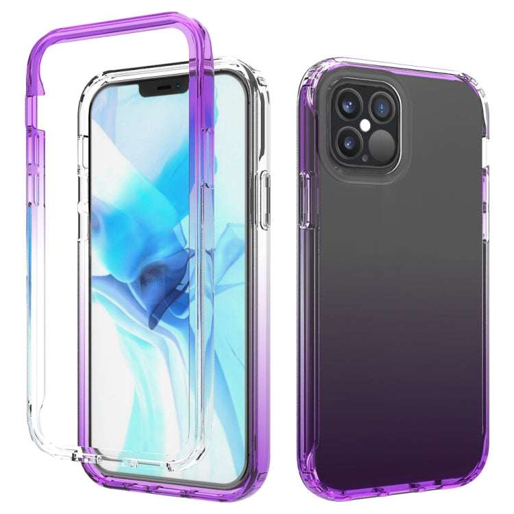 Shockproof High Transparency Two-color Gradual Change PC+TPU Candy Colors Protective Case, For iPhone 12 mini, For iPhone 12 / 12 Pro, For iPhone 12 Pro Max