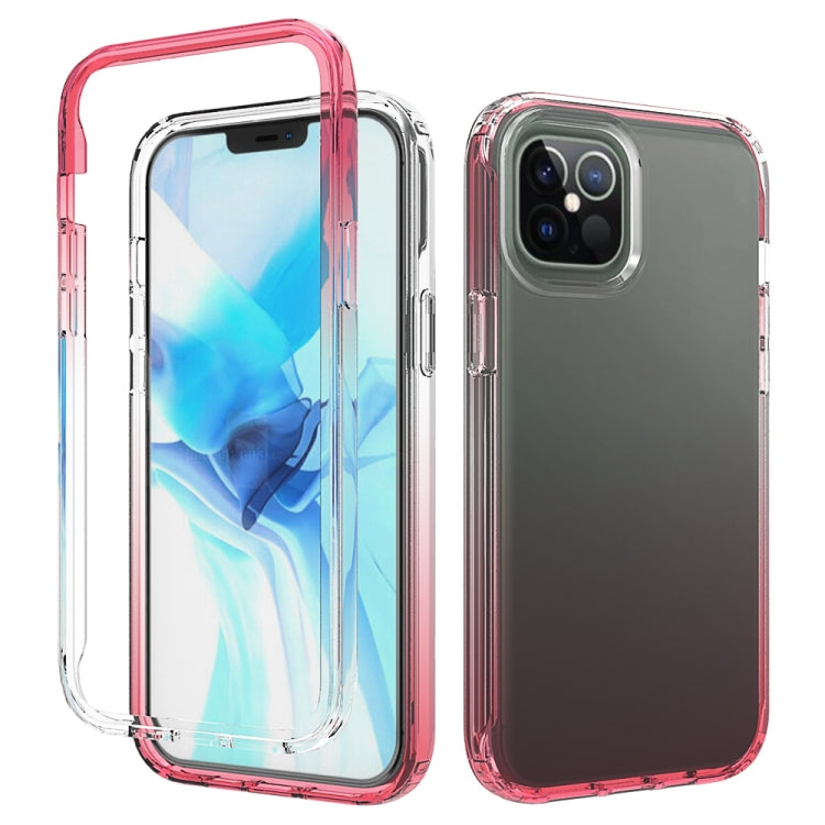 Shockproof High Transparency Two-color Gradual Change PC+TPU Candy Colors Protective Case, For iPhone 12 mini, For iPhone 12 / 12 Pro, For iPhone 12 Pro Max