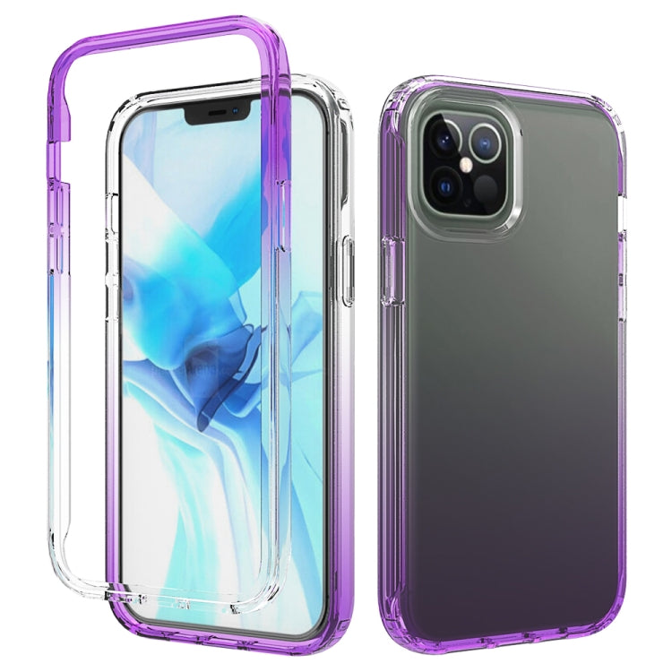 Shockproof High Transparency Two-color Gradual Change PC+TPU Candy Colors Protective Case, For iPhone 12 mini, For iPhone 12 / 12 Pro, For iPhone 12 Pro Max