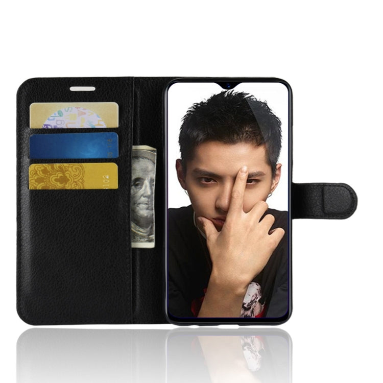 Litchi Texture Horizontal Flip Leather Case for Huawei Honor 8X, with Holder & Card Slots & Wallet & Photo Frame, Huawei Honor 8X