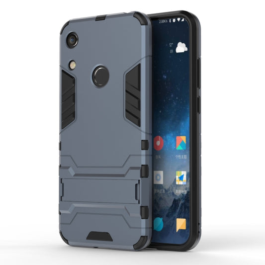 Shockproof PC + TPU Case for Huawei Honor 8A, with Holder, For Honor 8A, For Huawei Honor 8A