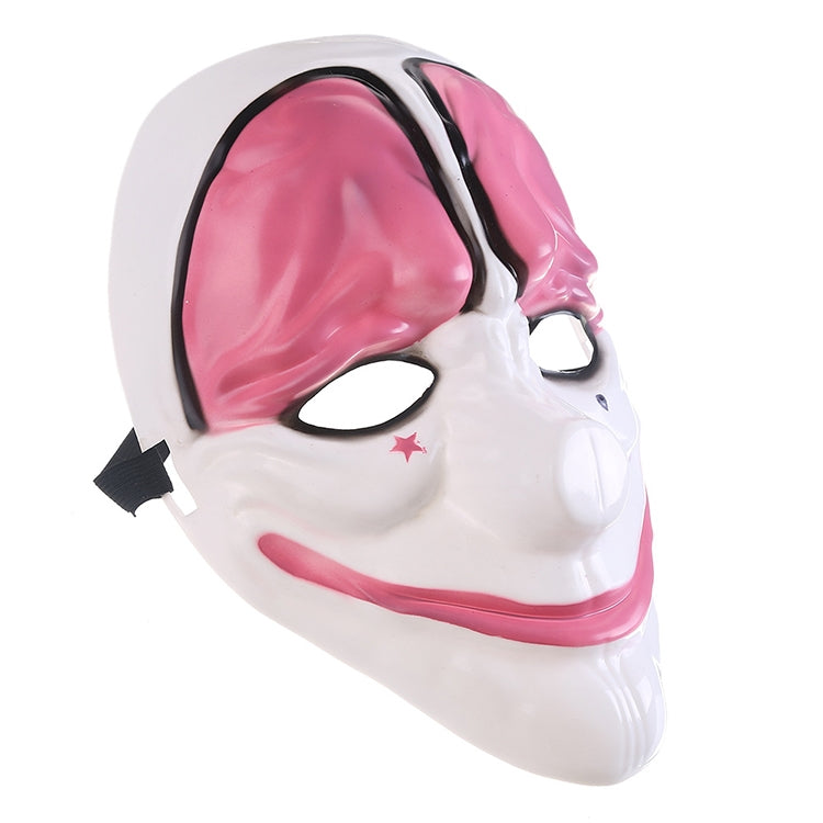 Halloween Mask PVC Halloween Festival Party Mask, US Flag Pattern, Clown Pattern, Red Brain Pattern, Old Man Pattern