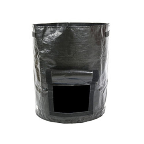 2 PCS 7 Gallons Potato Planting PE Bags Woven Fabric Bags Cultivation Garden Pots Vegetable Planting Bags Grow Bags Farm Garden Supplies, Yellow, Green, Black, Orange