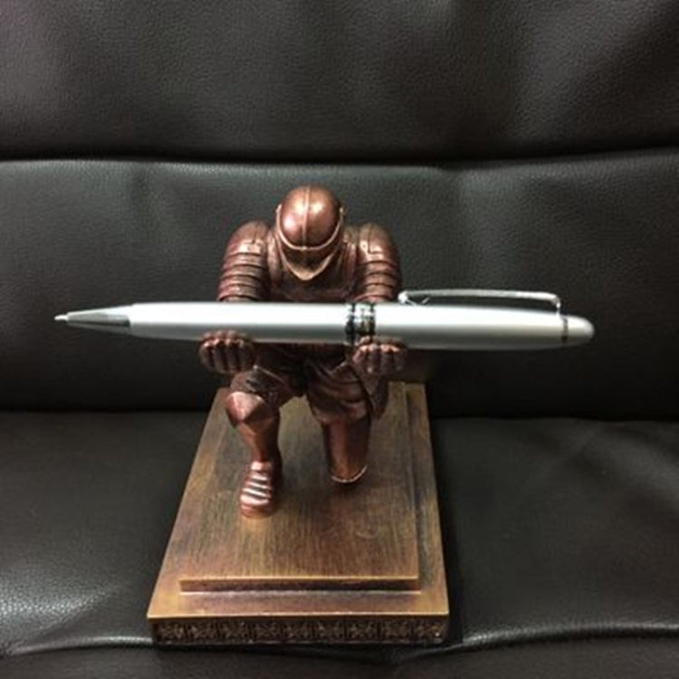 Executive Knight Shape Creative Household Office Desktop Storage Pen Holder