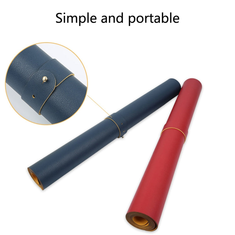 Multifunction Business Double Sided PU Leather Mouse Pad Keyboard Pad Table Mat Computer Desk Mat, Size: 120 x 60cm, Size: 120 x 60cm(Black Red), Size: 120 x 60cm, Size: 120 x 60cm(Green + Silver), Size: 120 x 60cm(Blue + Yellow)...