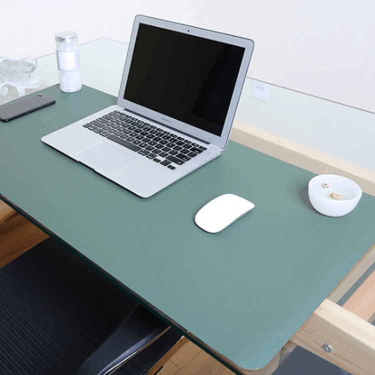 Multifunction Business Double Sided PU Leather Mouse Pad Keyboard Pad Table Mat Computer Desk Mat, Size: 120 x 60cm, Size: 120 x 60cm(Black Red), Size: 120 x 60cm, Size: 120 x 60cm(Green + Silver), Size: 120 x 60cm(Blue + Yellow)...