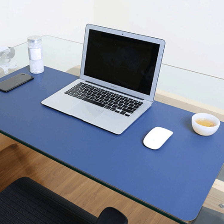 Multifunction Business Double Sided PU Leather Mouse Pad Keyboard Pad Table Mat Computer Desk Mat, Size: 120 x 60cm, Size: 120 x 60cm(Black Red), Size: 120 x 60cm, Size: 120 x 60cm(Green + Silver), Size: 120 x 60cm(Blue + Yellow)...