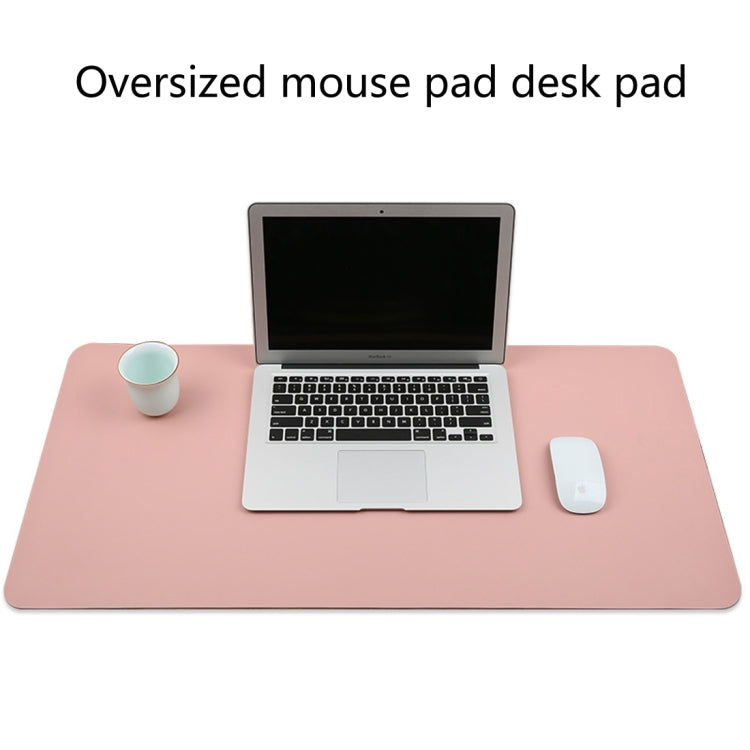 Multifunction Business PU Leather Mouse Pad Keyboard Pad Table Mat Computer Desk Mat, Size: 120 x 60cm, Size: 120 x 60cm(Black), Size: 120 x 60cm(Pink), Size: 120 x 60cm(Green), Size: 120 x 60cm(Sapphire Blue), Size: 120 x 60cm(Baby Blue)...