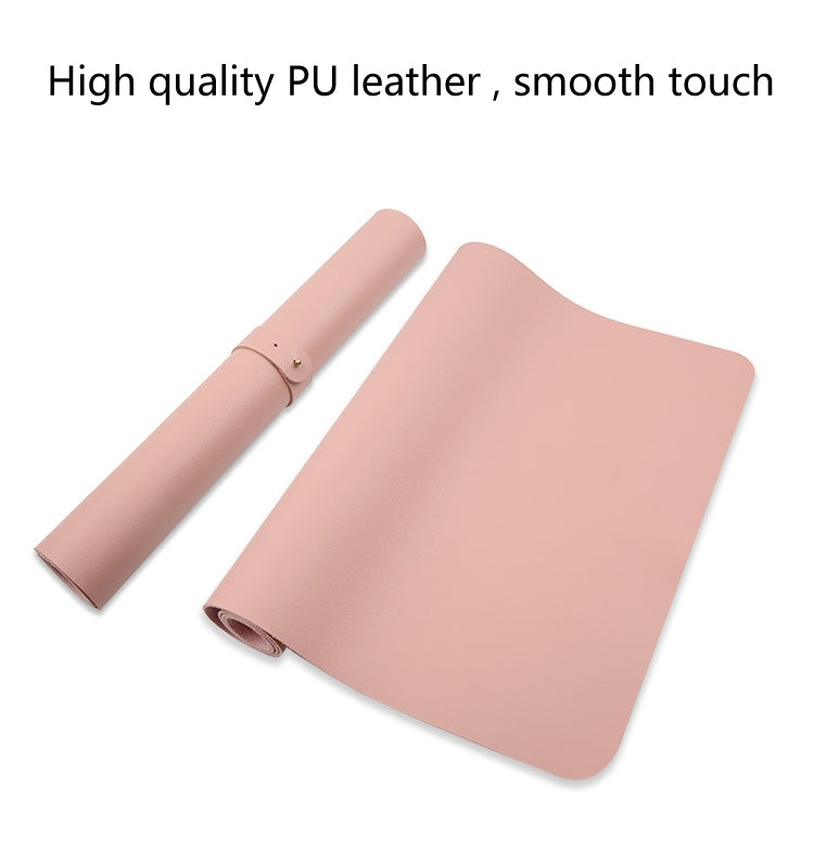 Multifunction Business PU Leather Mouse Pad Keyboard Pad Table Mat Computer Desk Mat, Size: 120 x 60cm, Size: 120 x 60cm(Black), Size: 120 x 60cm(Pink), Size: 120 x 60cm(Green), Size: 120 x 60cm(Sapphire Blue), Size: 120 x 60cm(Baby Blue)...