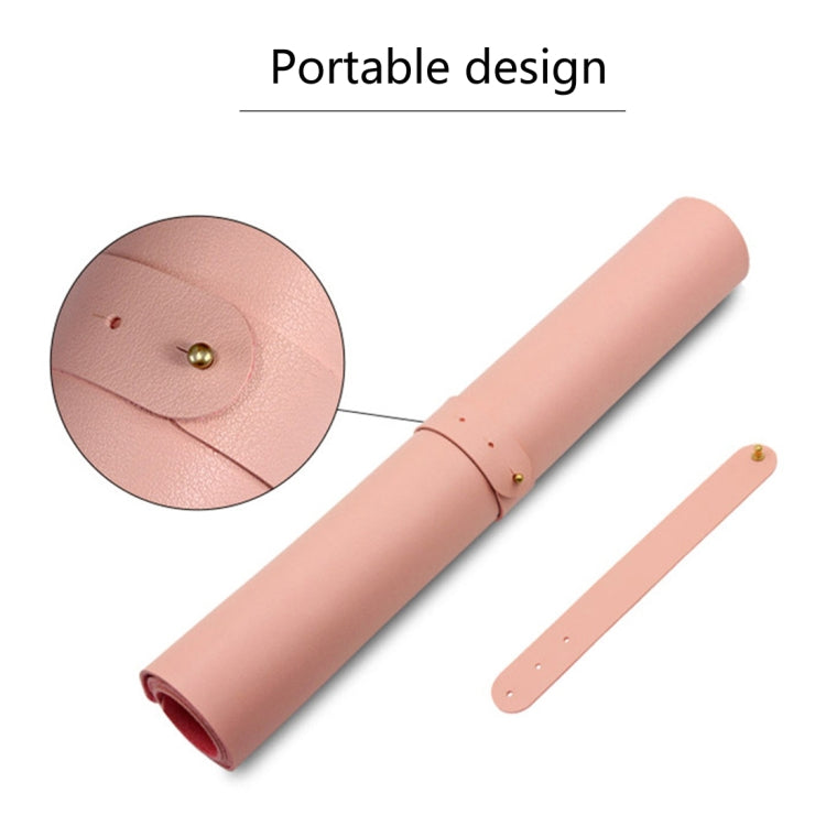 Multifunction Business PU Leather Mouse Pad Keyboard Pad Table Mat Computer Desk Mat, Size: 120 x 60cm, Size: 120 x 60cm(Black), Size: 120 x 60cm(Pink), Size: 120 x 60cm(Green), Size: 120 x 60cm(Sapphire Blue), Size: 120 x 60cm(Baby Blue)...