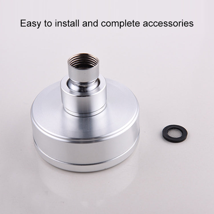 Removable and Washable 304 Stainless Steel Round Pressurized Handheld Shower Head, Size: 80mm