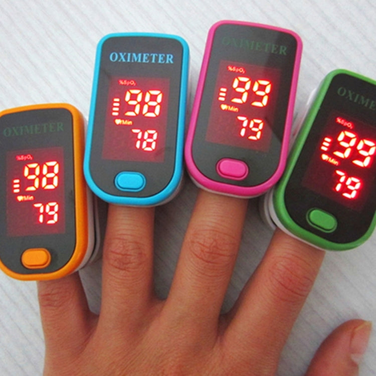 Finger Pulse Oximete LED HD Display Portable Oximeter Equipment Blood Oxygen Monitor Pulse Oximeter, M130 (Magenta), M130 (Black), M130 (Orange), M130 (Green), M130 (Blue