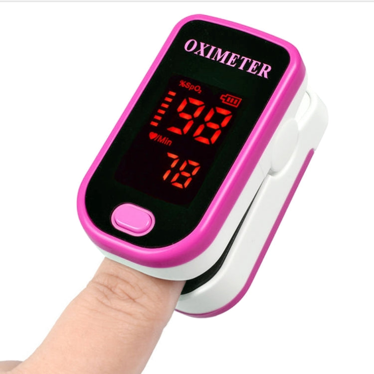 Finger Pulse Oximete LED HD Display Portable Oximeter Equipment Blood Oxygen Monitor Pulse Oximeter, M130 (Magenta), M130 (Black), M130 (Orange), M130 (Green), M130 (Blue