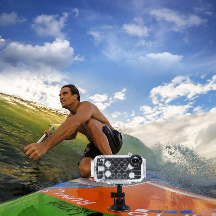 For iPhone X / XS HAWEEL 40m/130ft Diving Case, Photo Video Taking Underwater Housing Cover